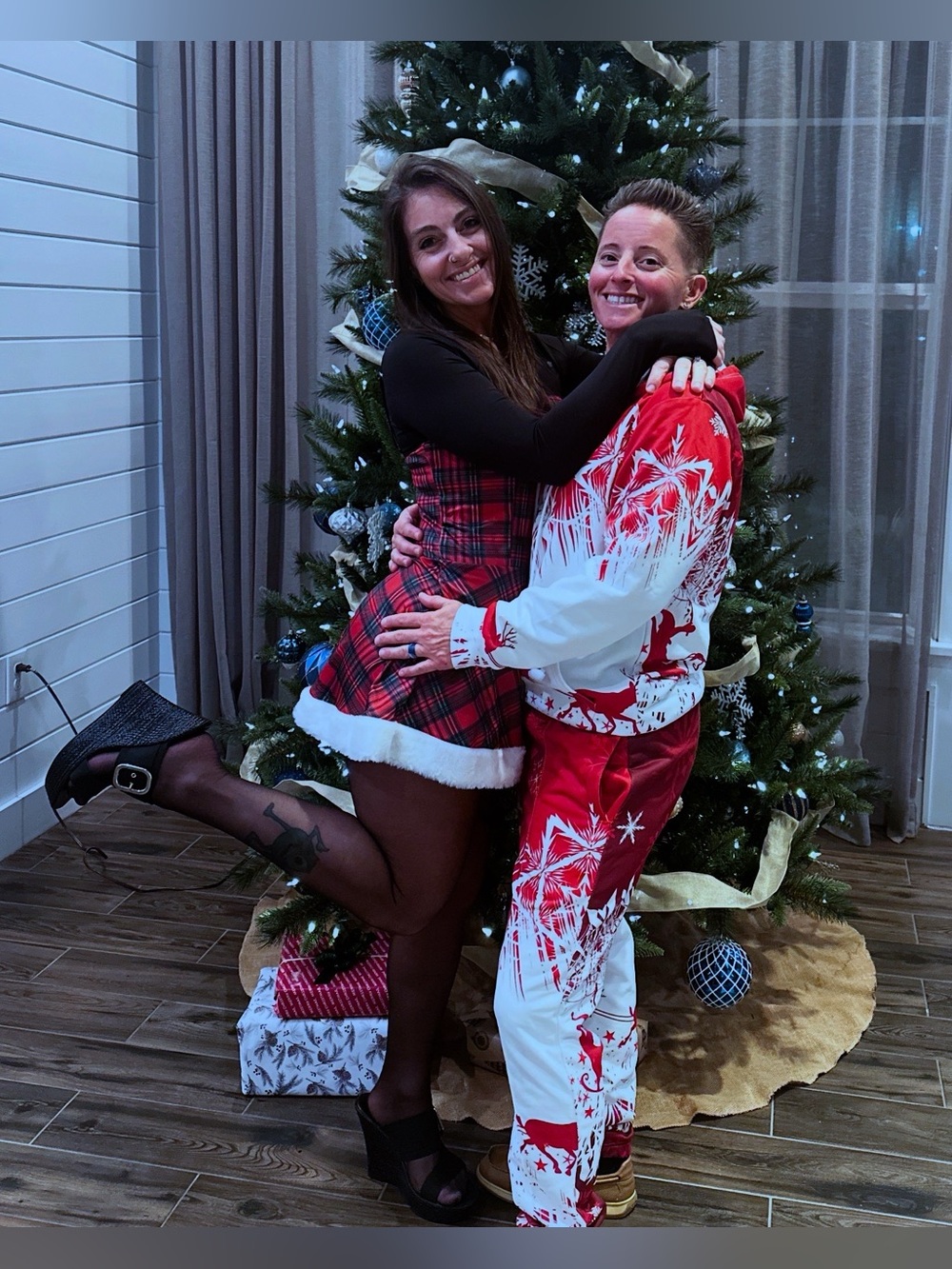 Sexy Christmas Mini Dress